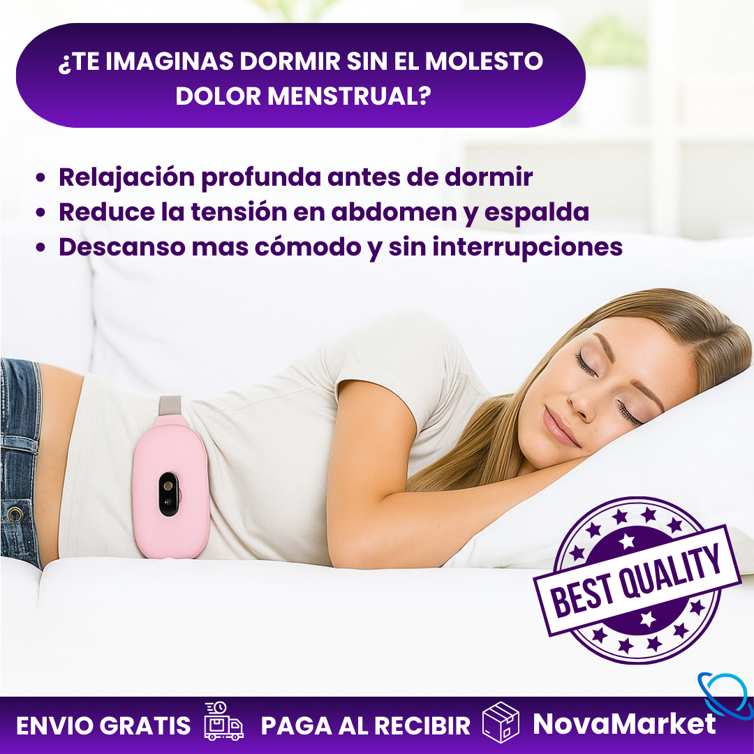 CINTURON TERMICO PARA ALIVIAR DOLORES MENSTRUALES + ENVIO GRATIS