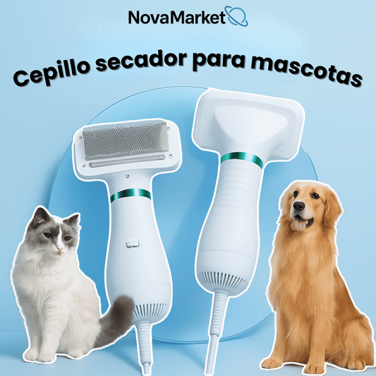 CEPILLO SECADOR PARA MASCOTAS + ENVIO GRATIS